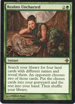 MTG: Rise of the Eldrazi: Realms Uncharted: Lightly Played Condition - Image 1