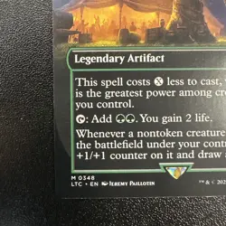 MTG The Lord of the Rings Foil: The Great Henge (0348 - The Party Tree Mythic JY - Image 5