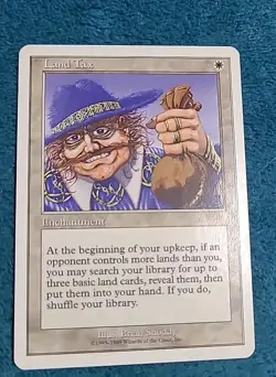 Land Tax Battle Royale Box Set MTG Magic the Gathering Card LP - Image 1