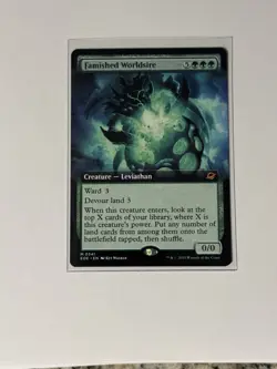 Famished Worldsire (Extended Art) / Edge Of Eternities MTG / NON-FOIL - Image 1