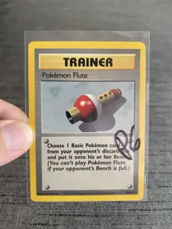 Carte Pokemon Flute 86/102 Set De Base Wizard Anglais Occasion - Image 5