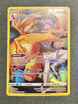 Pokemon Swsh11: Lost Origin Trainer Gallery Charizard TG03/TG30 Ultra Rare Holo - Image 1