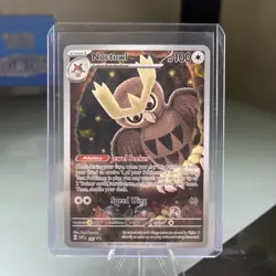 Pokemon Noctowl - 141 NM 1st Edition Normal SV: Scarlet & Violet Promo Cards - Image 1