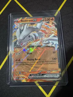2025 Pokemon SV White Flare WHT EN Reshiram ex Double Rare #020/086 - Image 1