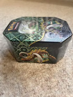 Pokemon TCG: Scarlet & Violet - Paldean Fates Tin Great Tusk Ex (4 Packs)-SEALED - Image 2
