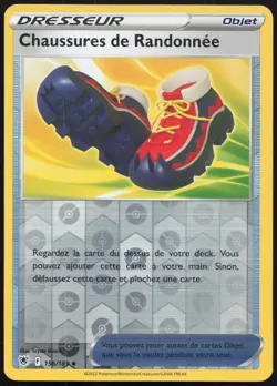 Carte Pokemon Chaussures de Randonnee 156/189 Reverse Astres Radieux Francais - Image 1