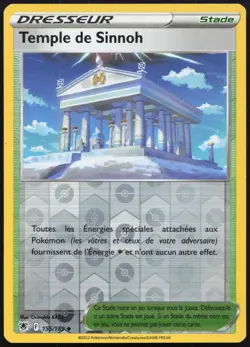 Carte Pokemon Temple de Sinnoh 155/189 Reverse Astres Radieux Francais - Image 1