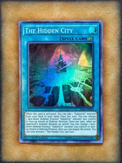 Yugioh The Hidden City FIGA-EN049 Super Rare 1st Ed NM - Image 1