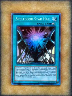 Yugioh Spellbook Star Hall AP03-EN011 Super Rare NM - Image 1