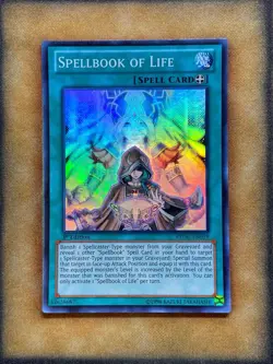 Yugioh Spellbook Of Life REDU-EN059 Super Rare 1st Ed NM - Image 1