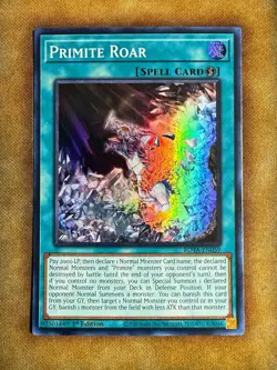Yugioh Primite Roar ROTA-EN059 Super Rare 1st Ed NM - Image 1