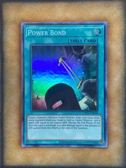 Yugioh Power Bond OP17-EN004 Super Rare NM - Image 1