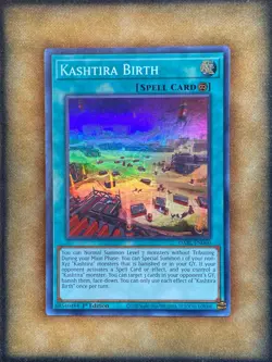 Yugioh Kashtira Birth DABL-EN060 Super Rare 1st Ed NM - Image 1