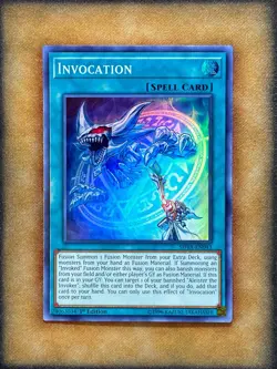 Yugioh Invocation SHVA-EN043 Super Rare 1st Ed NM - Image 1