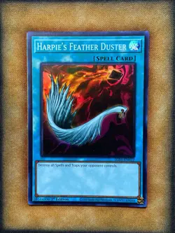 Yugioh Harpie’s Feather Duster EGS1-EN022 Super Rare 1st Ed NM - Image 1