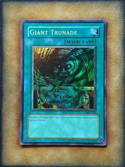Yugioh Giant Trunade MRL-048 Super Rare Original Print NM - Image 1