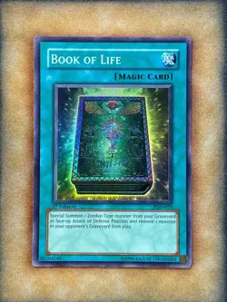 Yugioh Book of Life PGD-033 Super Rare 1st Ed MP - Image 1