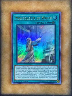 Yugioh Mausoleum of White LCKC-EN036 Ultra Rare 1st Ed NM - Image 1