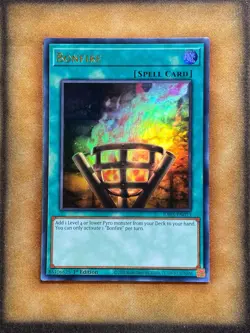Yugioh Bonfire RA03-EN073 Ultra Rare 1st Ed NM - Image 1