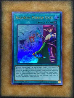 Yugioh Alluring Mirror Split LED4-EN003 Ultra Rare 1st Ed NM - Image 1