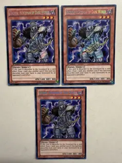 Yugioh Broww, Huntsman of Dark World LCJW-EN243 Secret Rare 1st Ed NM | PLAYSET - Image 1