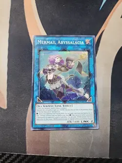 MERMAIL ABYSSALACIA MP20-EN095 Super Rare 1st Ed NM Yugioh - Image 1
