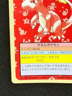 Pokemon Card Japanese Charmeleon No. 005 Top sun Topsun Nintendo 1995 Blue Back - Image 4