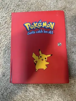 Vintage Pokemon Cards & Binder - Image 1
