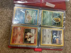 Vintage Pokemon Cards & Binder - Image 4