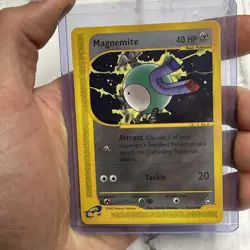 Magnemite 52/147 e-Series Aquapolis 2002 Uncommon - NM/MT Vintage Pokemon Card - Image 1