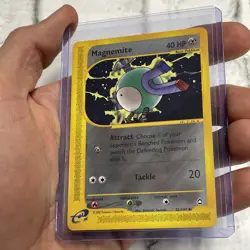 Magnemite 52/147 e-Series Aquapolis 2002 Uncommon - NM/MT Vintage Pokemon Card - Image 2