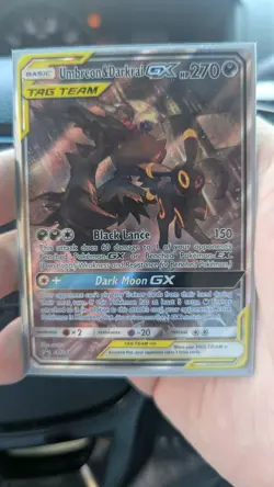 Pokemon TCG Umbreon & Darkrai GX SM241 Sun & Moon Promo Card - Image 2