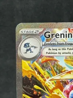 2024 POKEMON GRENINJA EX TWILIGHT MASQUERADE SPECIAL ILLUSTRATION #214/167!! - Image 3