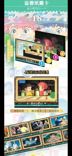 Hayao Miyazaki Collectible Card Game CCG Anime Ghibli box Fairy Tale World - Image 3