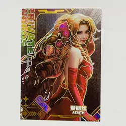 Goddess Story Doujin - Charming Heavenly Holo Waifu Trading SSR Card - Aerith - Image 1