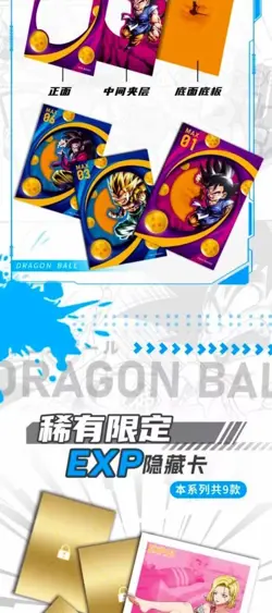 Dragon Ball Super Doujin Trading Card Premium Booster NEW Booster Box Blue - Image 4