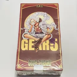 One Piece Trading Card Deluxe Premium Box Anime CCG Gear 5 Barley Booster Box - Image 1