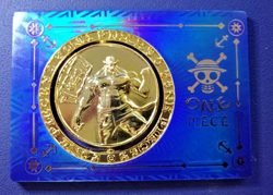 One Piece Edward Newgate Spinning Medallion Coin Thick Card MEX-005 - Image 2