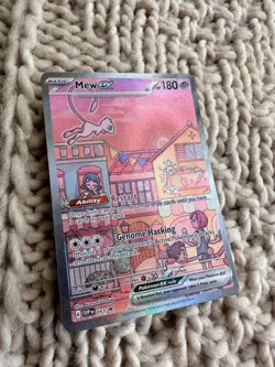 Pokemon Mew ex SVP-EN/053 Special Illustration Rare 151 UPC Promo Card - Image 2