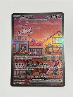 Pokemon Mew ex SVP-EN/053 Special Illustration Rare 151 UPC Promo Card - Image 1