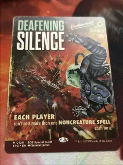 MTG - Edge of Eternities - Deafening Silence - Special Guests - 0120 - NM - Image 1