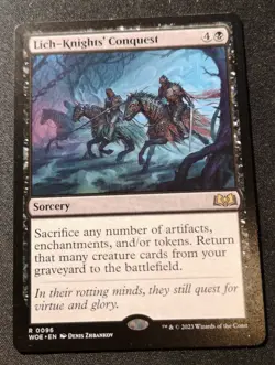 Lich-Knights' Conquest - WOE - MTG - EN - NM - 0096 - Image 1