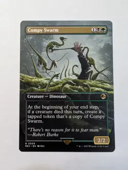 Compy Swarm - Universes Beyond: Jurassic World Collection - Borderless - NM - Image 1