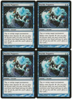 MTG Psychic Puppetry x4 Champions of Kamigawa Common NM/LP Playset - Image 1