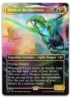 Magic MTG - Ureni of the Unwritten - Tarkir Dragonstorm - M/NM - Image 1