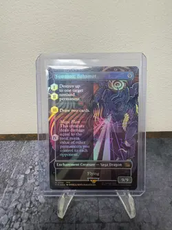 Summon: Bahamut (Borderless) Final Fantasy Foil NM - Image 1