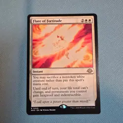 Flare of Fortitude - Modern Horizon's 3 Regular rare #26 MH3 - NM / Mint - Image 1