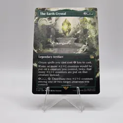 The Earth Crystal (Borderless) - FIN #342 Rare - NM / Mint FINAL FANTASY Single - Image 1