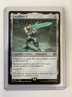 MTG Excalibur II Final Fantasy Regular Rare - Image 1