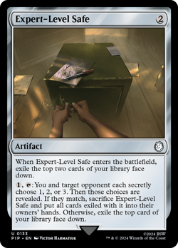 Expert-Level Safe #133 | Near Mint | Fallout Magic MTG - Image 1
